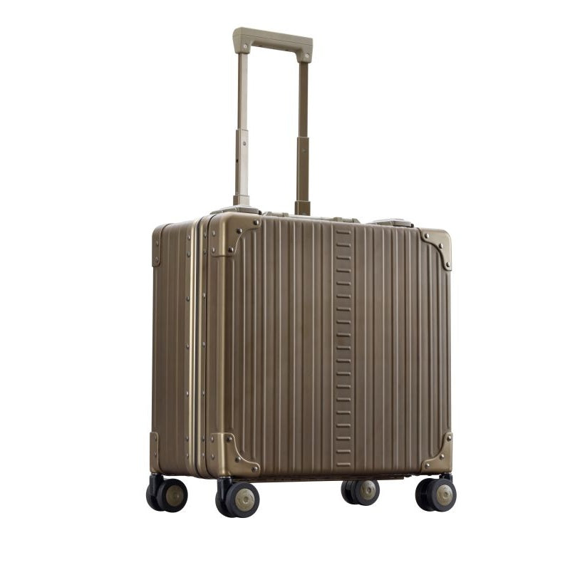 Aleon 17" Deluxe Rolling Wheeled Aluminum Hardside Business Briefcase