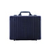 Aleon 15 inch Business Briefcase front view, in blue.