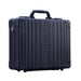 Aleon 15 inch Business Briefcase side view, in blue.